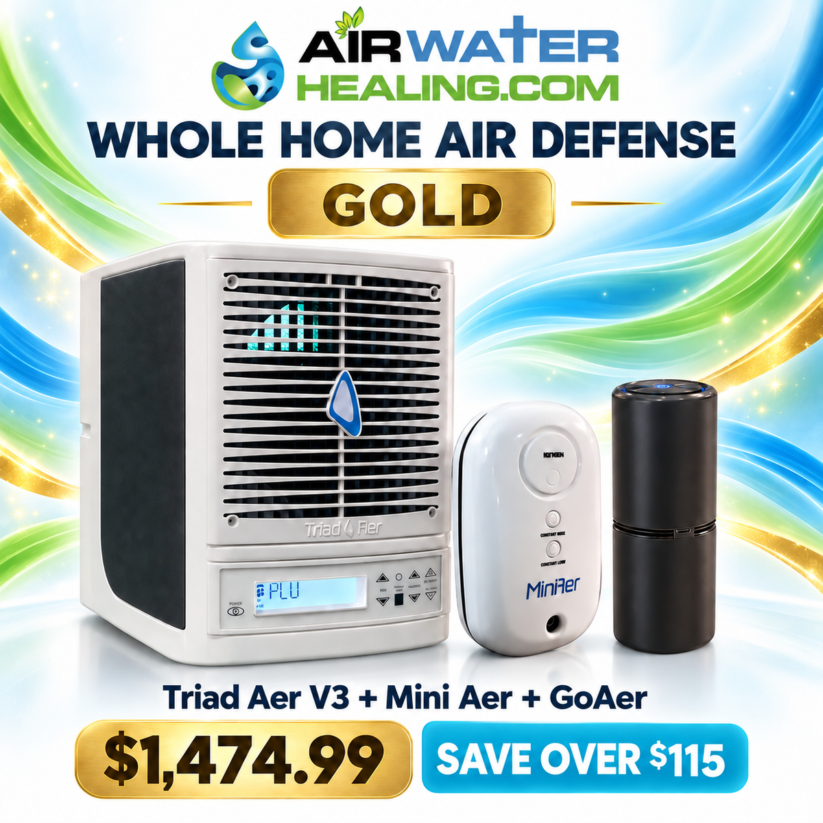 AWH Whole Home Air Defense- Gold Package