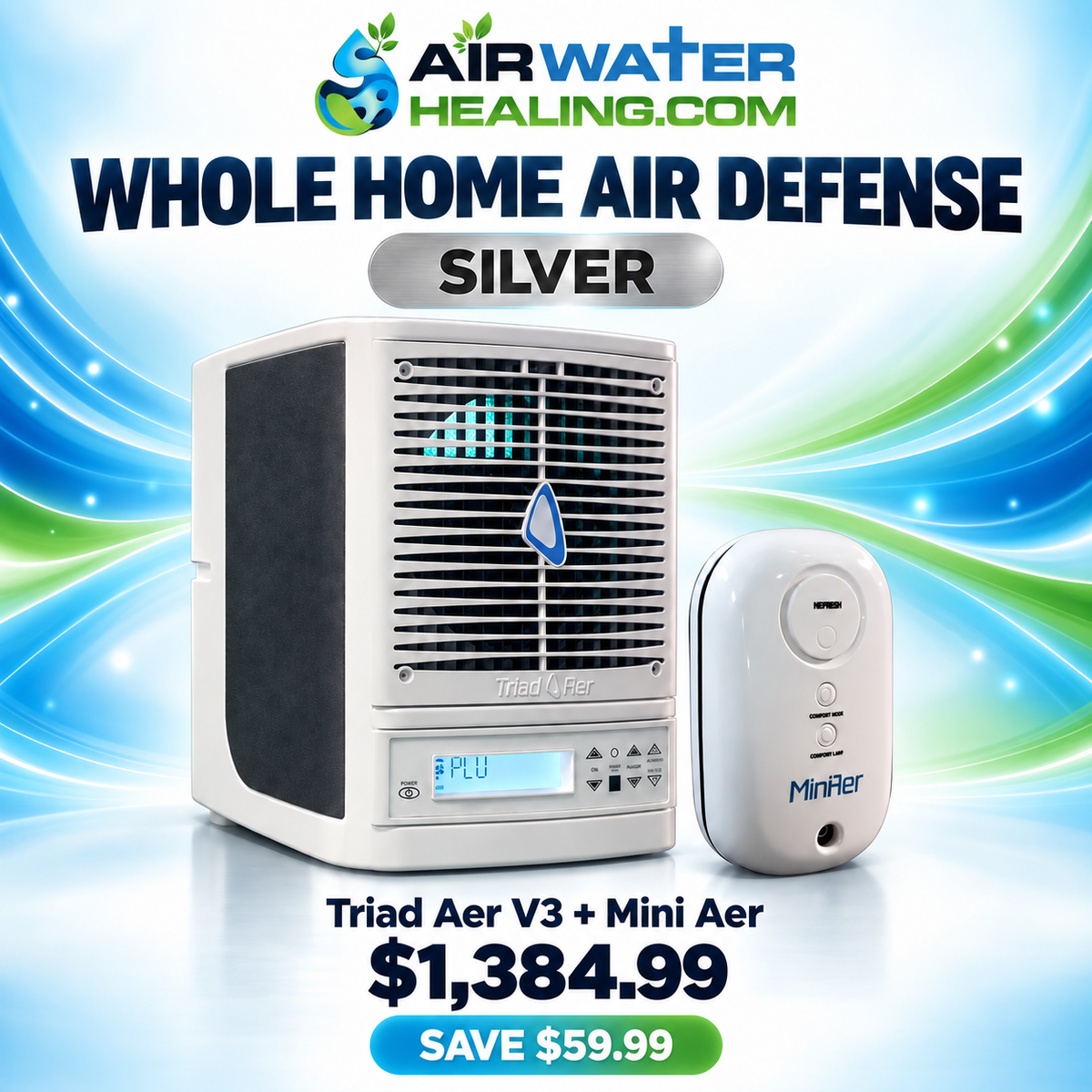 AWH Whole Home Air Defense- Silver Package