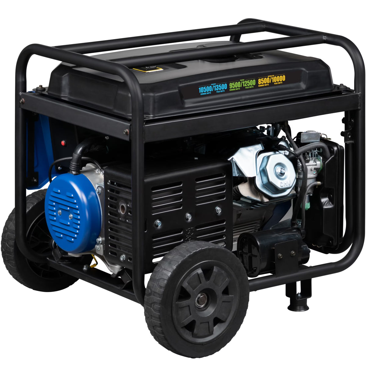 Tri-Fuel Power Generator 13500 Peak Watt Remote Electric Start