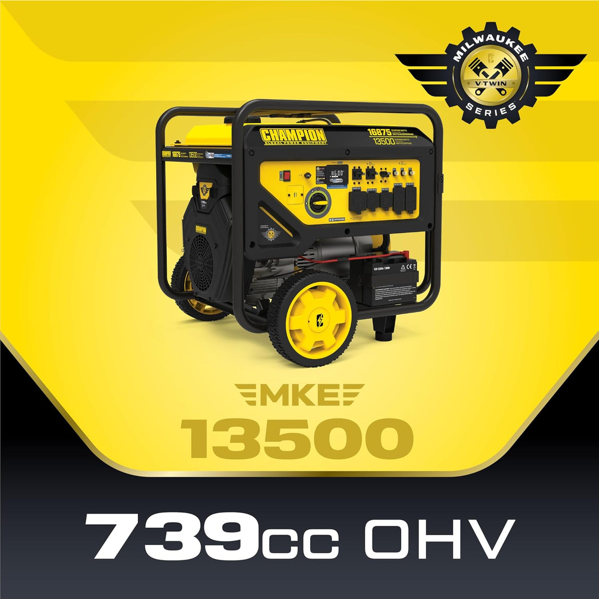 Champion 16,875-Watt Electric Start Portable Generator