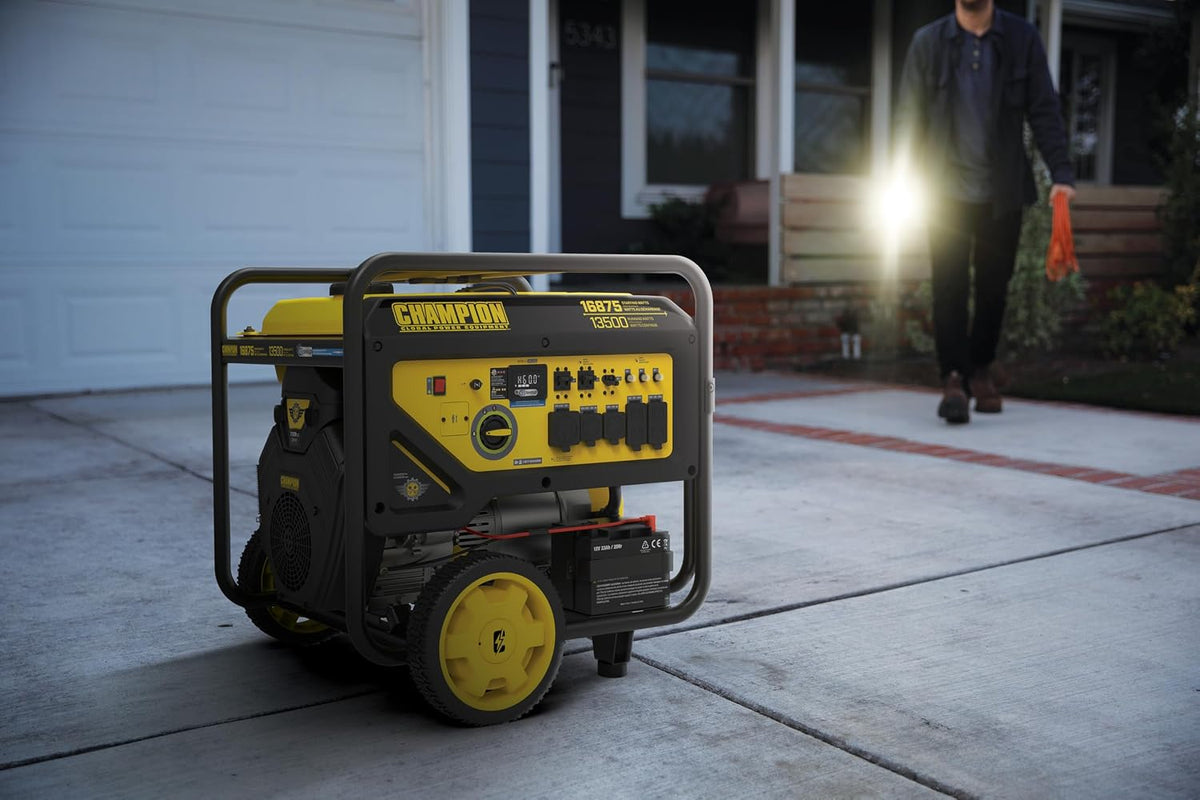 Champion 16,875-Watt Electric Start Portable Generator