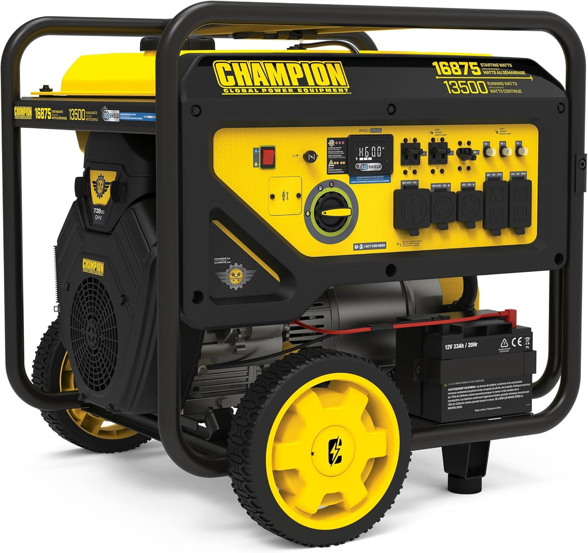 Champion 16,875-Watt Electric Start Portable Generator