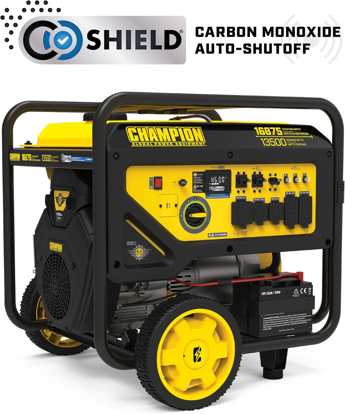 Champion 16,875-Watt Electric Start Portable Generator