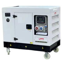 Diesel Generator Built for Silent Power, 7.0 kW Output, Digital Control Panel, 18L Fuel Capacity