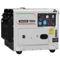 Diesel Generator Built to Power Your Home, 6.5kW Standby Capacity, Silent Operation, Dual Outlets