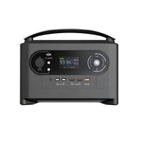 Portable Solar Generator Built for Emergency Power, 1000Wh Lithium Battery, Multiple USB Ports, 150W Peak Output