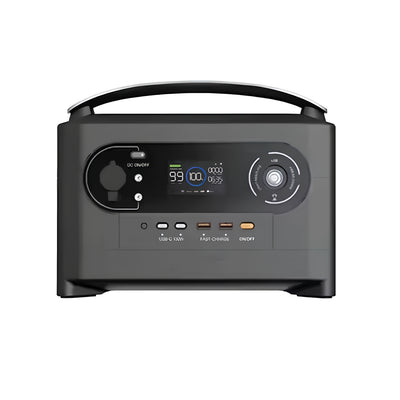 Portable Solar Generator Built for Emergency Power, 1000Wh Lithium Battery, Multiple USB Ports, 150W Peak Output