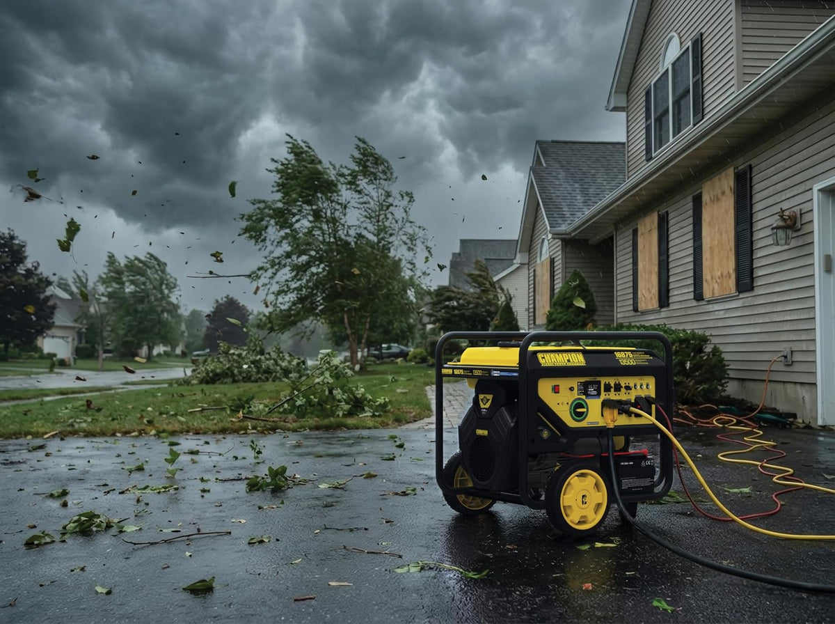 Champion 16,875-Watt Electric Start Portable Generator