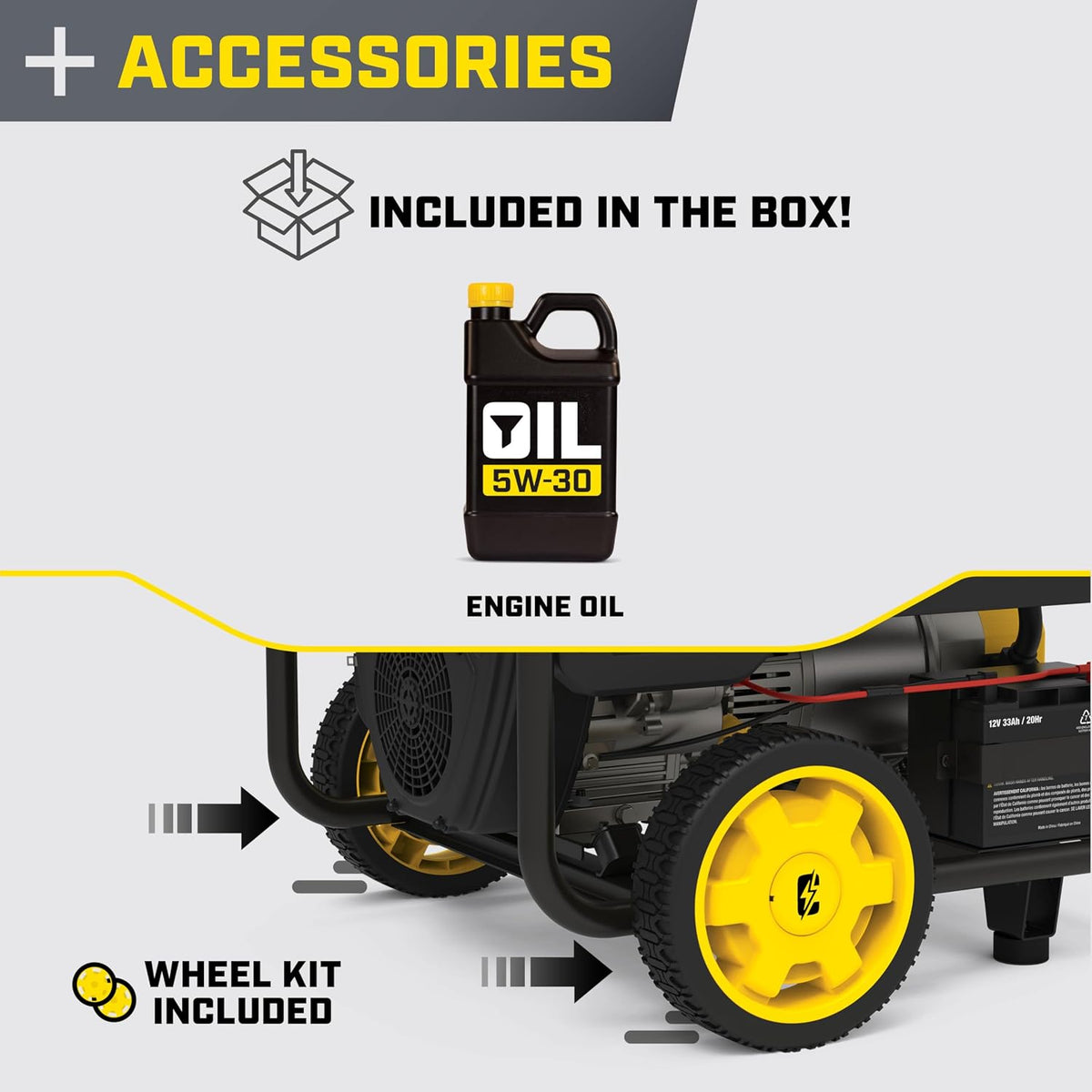 Champion 16,875-Watt Electric Start Portable Generator