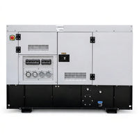 Industrial Generator Built for Mission-Critical Power, 9kW Capacity, Silent Operation, Digital Monitoring — Studio Shot