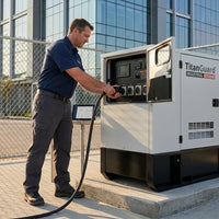 Industrial Generator Built for Mission-Critical Power, 9kW Capacity, Silent Operation, Digital Monitoring — Lifestyle